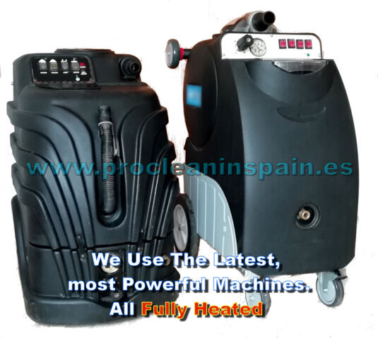 Professional cleaning machines