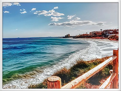 Coastal view Orihuela Costa